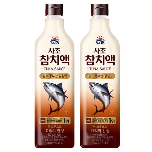 상품 이미지: 사조 참치액, 900g, 2개