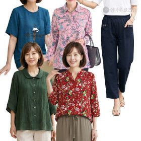 상품 이미지: (24%) 5000원~ 로즈맘 봄맞이 인기상품 빅세일 빅사이즈의류 티셔츠/바지/조끼/자켓/점퍼/홈웨어/엄마옷