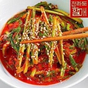 상품 이미지: 전라도할매 국내산 프리미엄 열무김치 1+1 / 총2kg