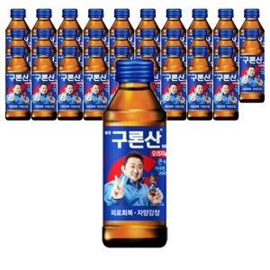 상품 이미지: 영진 구론산 오리지날 150mlx30병/병음료/비타민음료/병음료수/병드링크/건강/영양/병문안/병원/선물용
