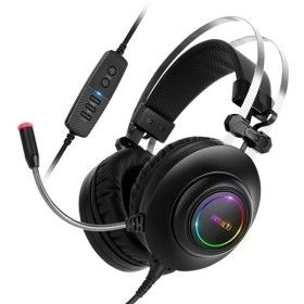 상품 이미지: 앱코 HACKER N550 ENC (블랙) 가상 7.1 RGB 진동 노이즈 캔슬링 마이크 3D 초경량 헤드셋