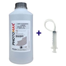 상품 이미지: 엡손 무한프린터 헤드 잉크 세정액 1000ml 주사기+고무호스 L4150 L6190 L4160 L4260 L6170 L6270 L6290