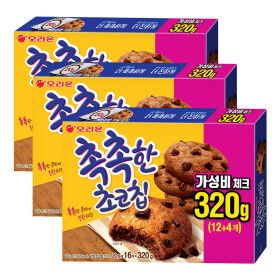 상품 이미지: (천만흥행딜)오리온 촉촉한 초코칩 16개입 x 3박스