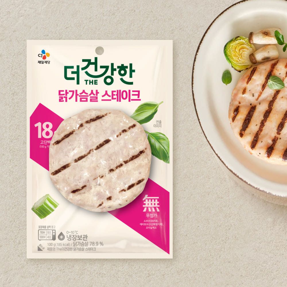 상품 이미지: CJ 더건강한 닭가슴살 스테이크 100g, 20개