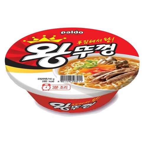 상품 이미지: 왕뚜껑 컵라면 110g, 10개
