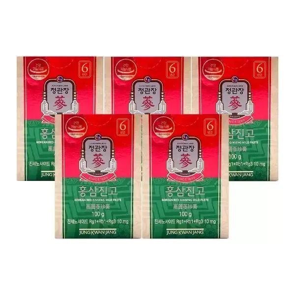 상품 이미지: 정관장 홍삼진고 100g x 5병 /An