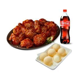 상품 이미지: (BBQ) BBQ 양념치킨+크림치즈볼+콜라1.25L