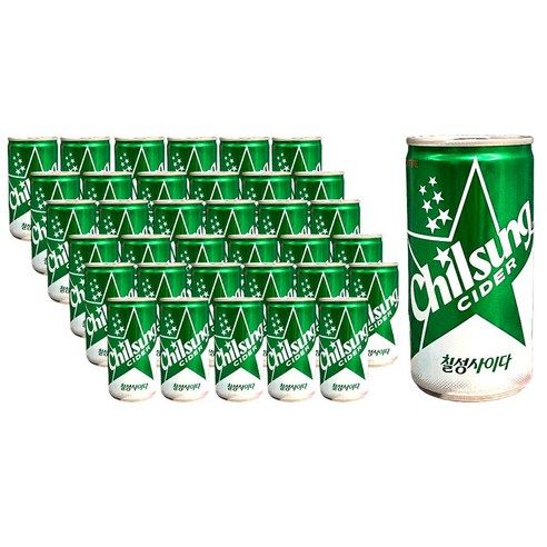상품 이미지: 칠성사이다, 190ml, 30개