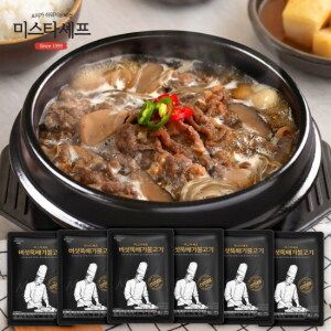 상품 이미지: 미스타셰프 버섯뚝배기불고기 400g 6팩