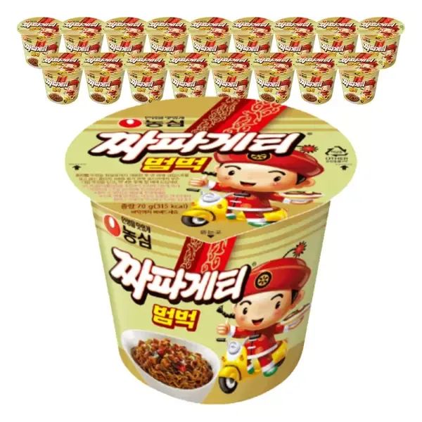 상품 이미지: 농심 짜파게티범벅, 70g, 18개