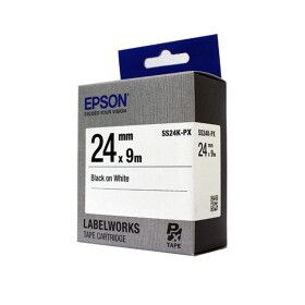 상품 이미지: 엡손 LW-K740BK LW-K740WH 라벨 24mm SS24K-PX 흰색
