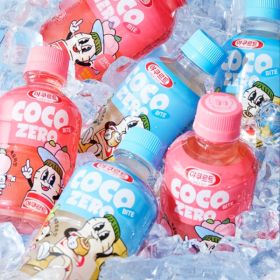 상품 이미지: HY 코코바이트 제로 280ml x 18개입 (복숭아맛) 유통기한:2026.06.24까지