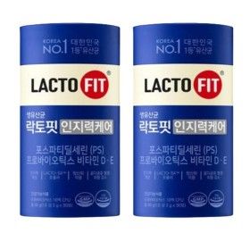 상품 이미지: 락토핏 PS 포스파티딜세린 인지력케어 30포 / 2개  장건강 도움 프로바이오틱스