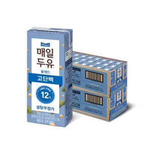 상품 이미지: 매일두유 고단백 190ML 48팩