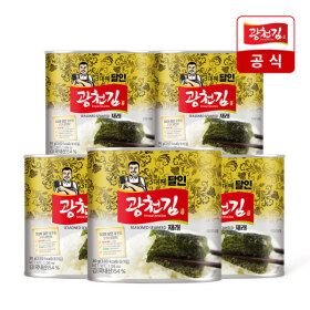 상품 이미지: 광천김 3대째 달인 재래 캔김 30g x 5캔 (1캔당 54매입)