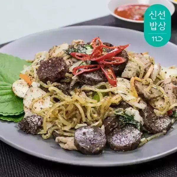 상품 이미지: 신림동 미림통통 백순대 볶음 2인분 (순대+간)