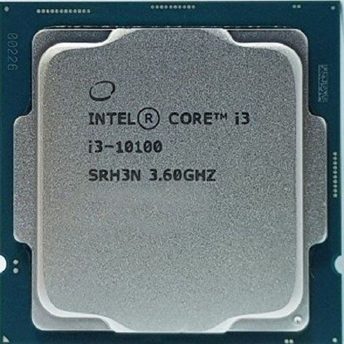 상품 이미지: 인텔 코어 10세대 i3-10100 CPU 병행 벌크