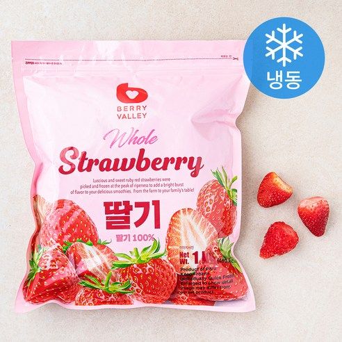 상품 이미지: 베리밸리 딸기 (냉동), 1kg, 1개