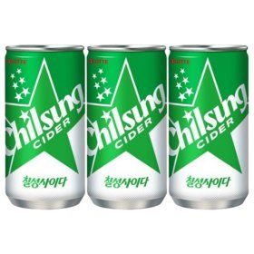 상품 이미지: 롯데 칠성사이다 190ml x 60캔 (30캔x2박스)