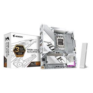 상품 이미지: :GIGABYTE B850M AORUS ELITE WIFI6E ICE 제이씨현 AM5 소켓 메인보드