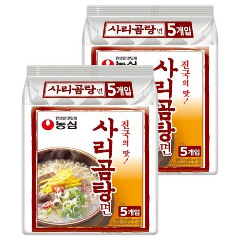상품 이미지: 농심 사리곰탕면 110g, 10개