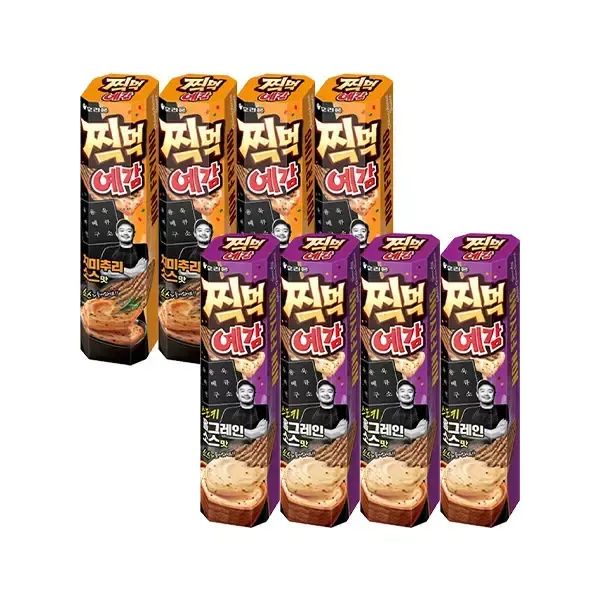 상품 이미지: 찍먹 예감 치미추리소스맛 76g, 4개+예감 스모키홀그레인소스맛 76g, 4개