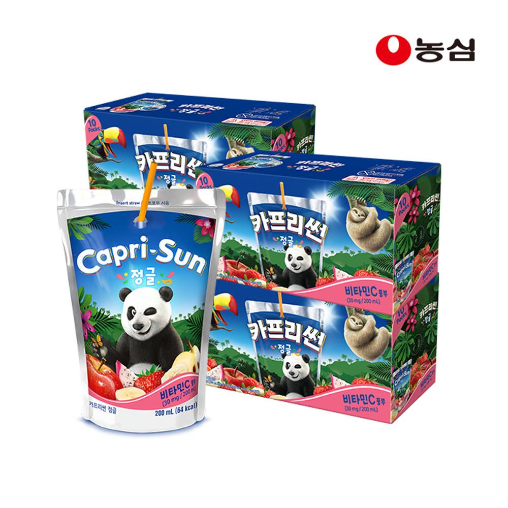 상품 이미지: 농심 카프리썬 정글 (200ml X 40개)