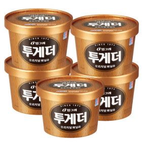 상품 이미지: 투게더 오리지널 바닐라 900ml 5개 /아이스크림