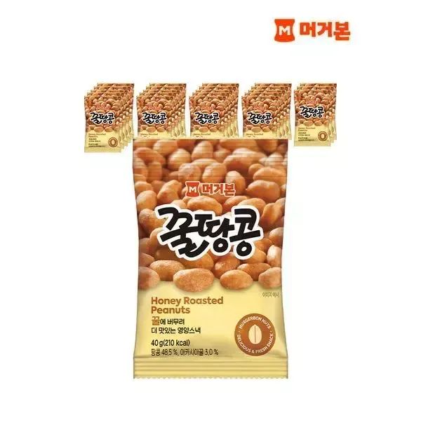 상품 이미지: [하프클럽/]견과류 꿀땅콩 40g x24봉