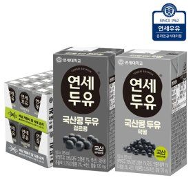 상품 이미지: 연세두유 국산콩 두유 48팩 (검은콩 두유 24팩+약콩 두유 24팩)