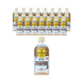 상품 이미지: [코카콜라] 조지아 크래프트 저당 라떼 470ml, 24개
