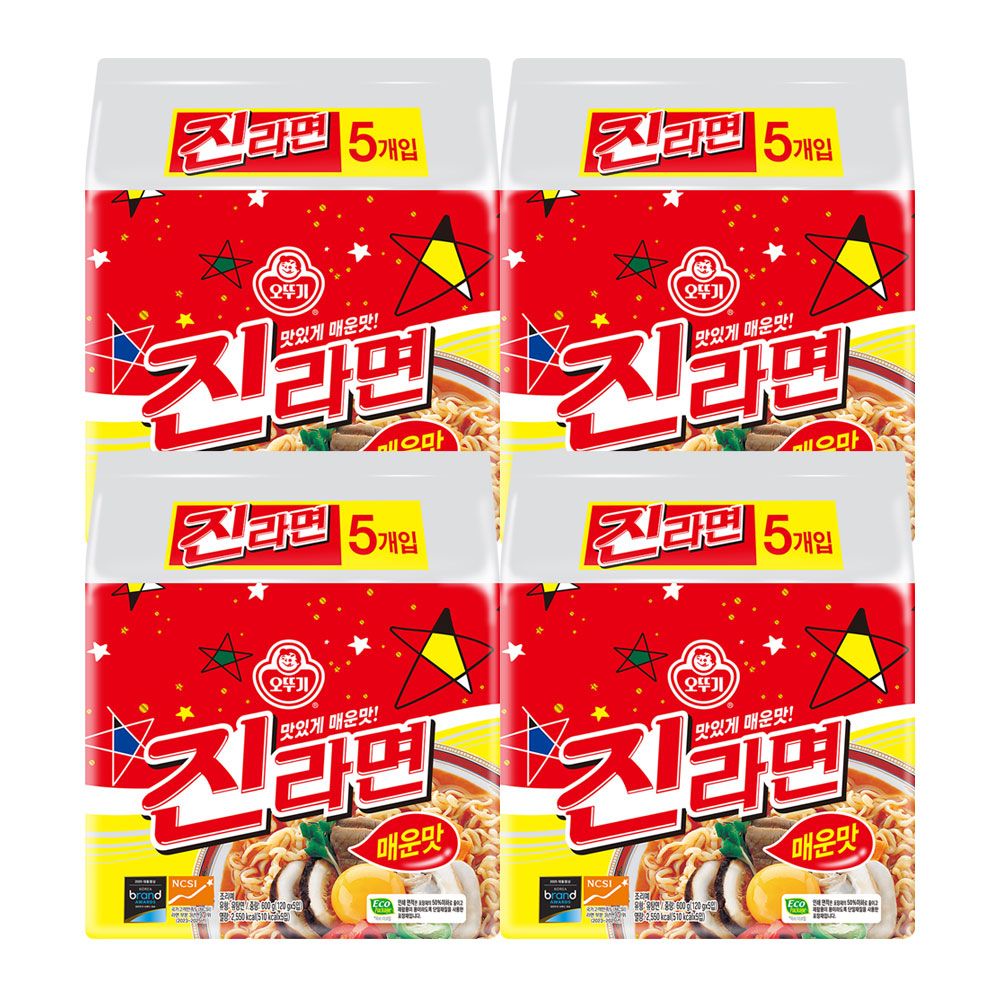 상품 이미지: 오뚜기 진라면 매운맛 120g 20개 외 1종