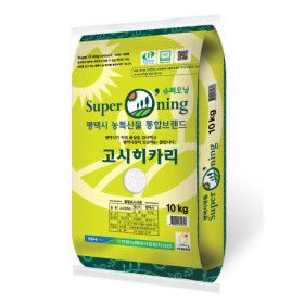 상품 이미지: 슈퍼오닝 고시히카리쌀 10kg 특등급 안중농협