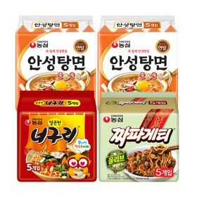 상품 이미지: 안성탕면10입 +너구리5입+짜파게티5입 (총 20봉)