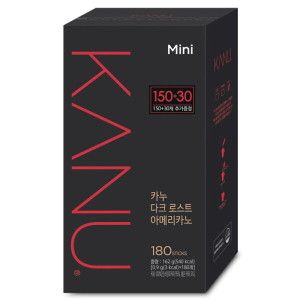 상품 이미지: 카누 미니 다크로스트 아메리카노 150T+30T
