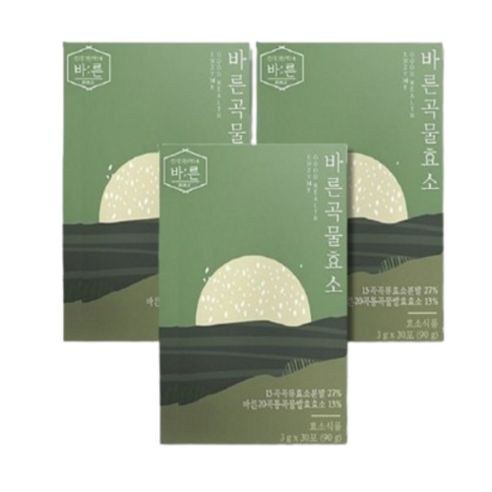 상품 이미지: 건강한약속 바른 곡물효소 누룽지맛, 90g, 3개
