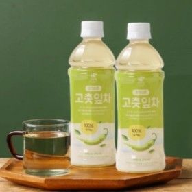 상품 이미지: 유기농 원기 2호 고춧잎차 500ml 5개입 혈당잡는 원기2호 고춧잎차 1+1 특가 (6시 내고향 방송 촬영)