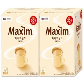 상품 이미지: 맥심 화이트골드 커피믹스 190TX2개