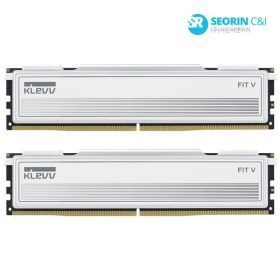 상품 이미지: 서린공식 ESSENCORE KLEVV DDR5-6000 CL30 FIT V WHITE 패키지 서린 (32GB(16Gx2))