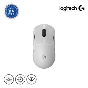상품 이미지: 로지텍코리아 로지텍G PRO X SUPERLIGHT 2SE 화이트 게이밍마우스