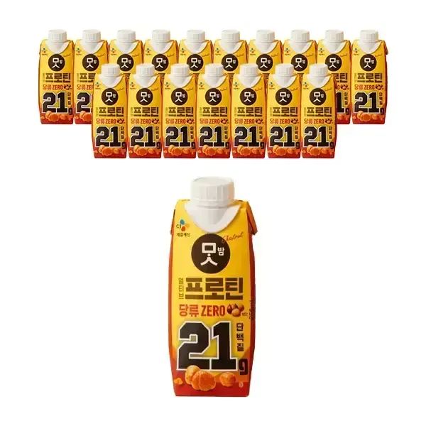 상품 이미지: CJ 얼티브 프로틴 밤맛 250ml, 18개