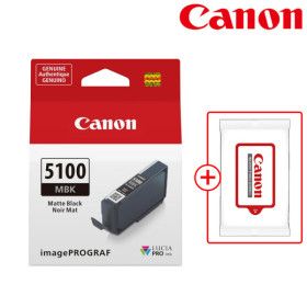 상품 이미지: 캐논 정품 잉크 PFI-5100 PRO-310 전용 MBK (매트 블랙)  캐논 물티슈 증정