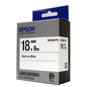 상품 이미지: 엡손 LW-K740BK LW-K740WH 라벨 18mm SS18K-PX 흰색