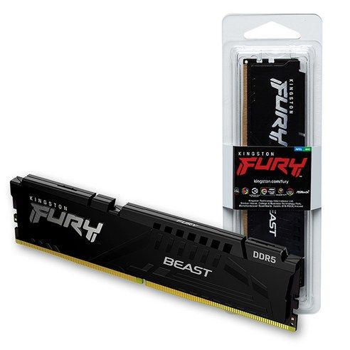 상품 이미지: [공식수입사] 킹스톤 FURY DDR5-6000 CL30 Beast 블랙 16GB 코잇