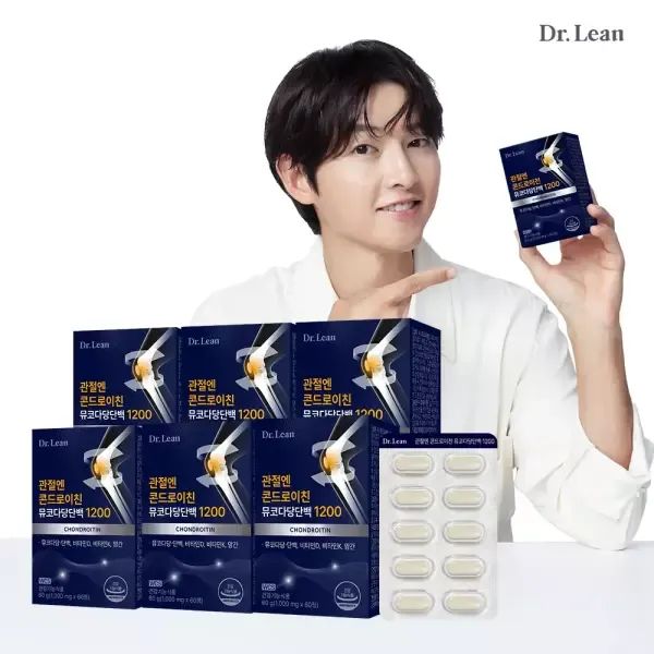 상품 이미지: 닥터린 관절엔 콘드로이친 뮤코다당단백 1200 6박스+레몬생강즙+쇼핑백증정~5/17