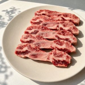 상품 이미지: 투뿔 리본갈비 300g+300g 구이2팩 사은품 증정 10%쿠폰 증정