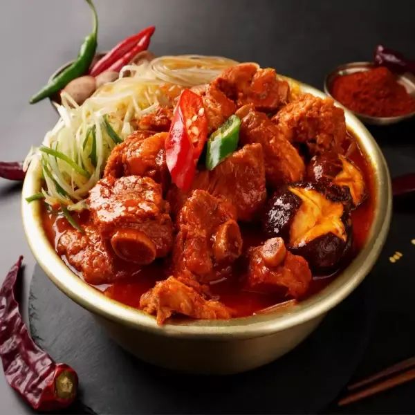 상품 이미지: [갈비아저씨] 수제 양념 매운돼지갈비찜 매콤 찜갈비 600g