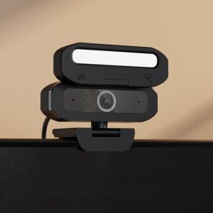 상품 이미지: RUNDX 4K 웹캠 화상회의 마이크내장 컴퓨터 카메라 + 삼각대 세트