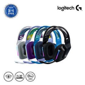 상품 이미지: 로지텍코리아 로지텍G G733 DTS 7.1 무선 게이밍헤드셋 로지텍G 공식판매점