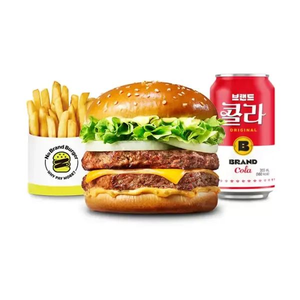 상품 이미지: [노브랜드버거] NBB 어메이징 더블 버거세트